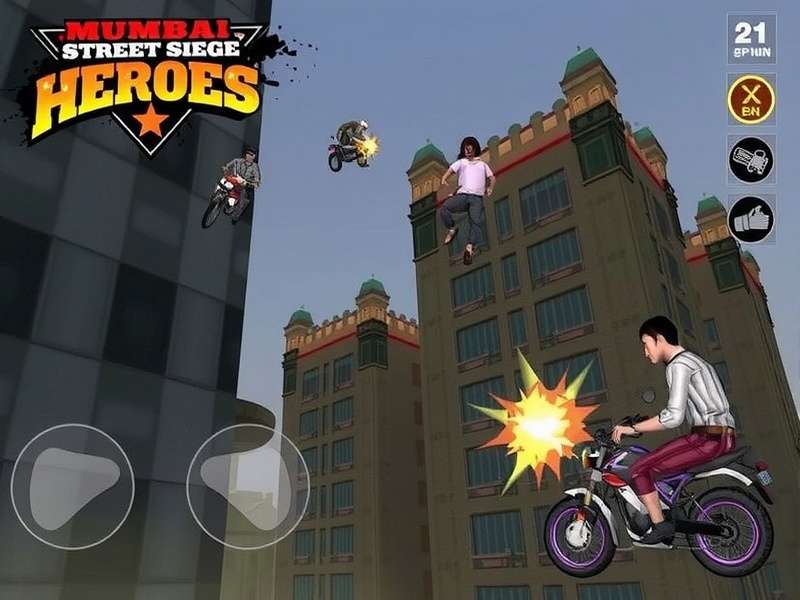 Mumbai Street Siege Heroes Gameplay Screenshot